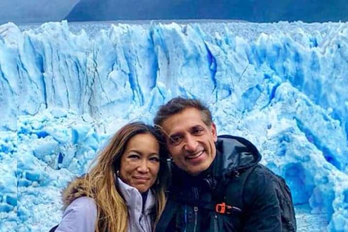 Dr. Ashraf and his wife